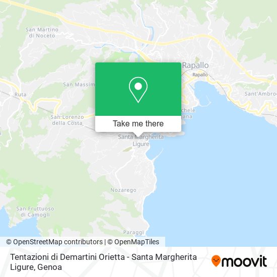 Tentazioni di Demartini Orietta - Santa Margherita Ligure map