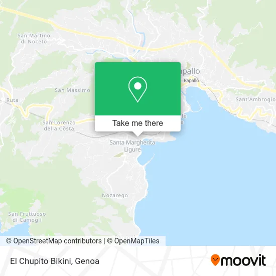 El Chupito Bikini map