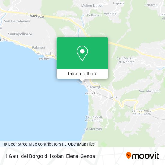 I Gatti del Borgo di Isolani Elena map