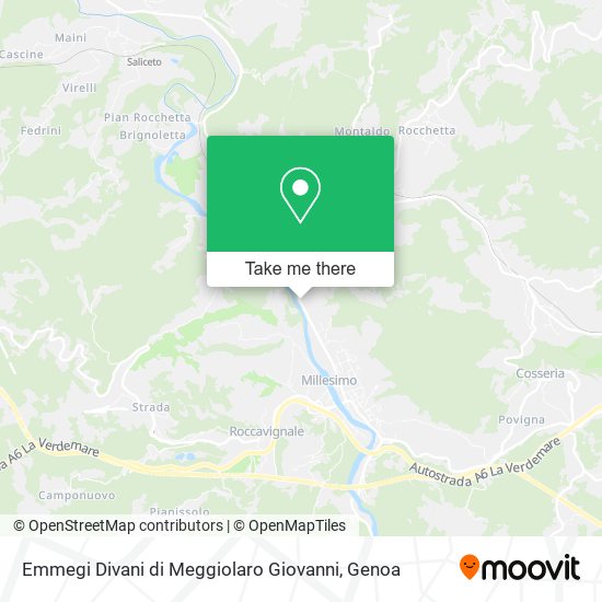 Emmegi Divani di Meggiolaro Giovanni map