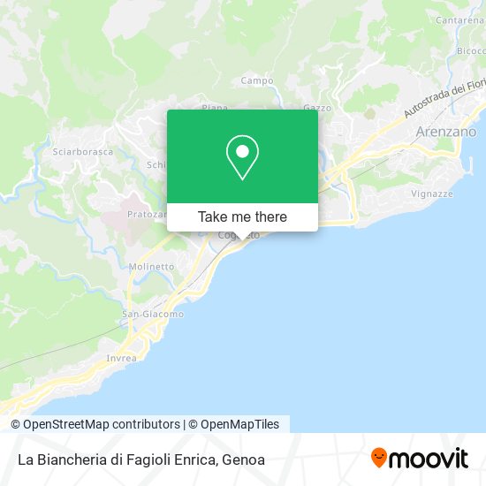 La Biancheria di Fagioli Enrica map