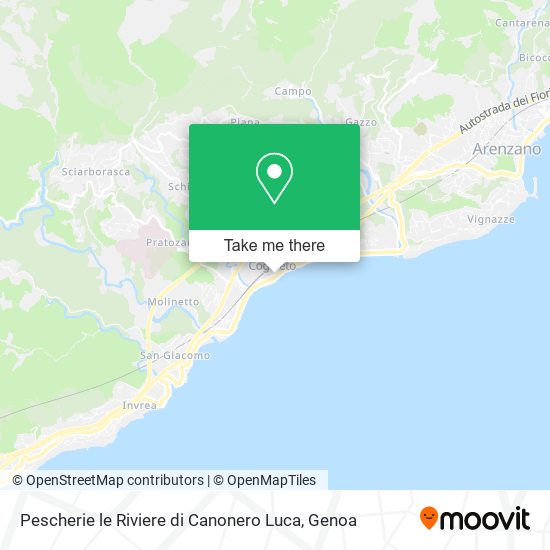 Pescherie le Riviere di Canonero Luca map