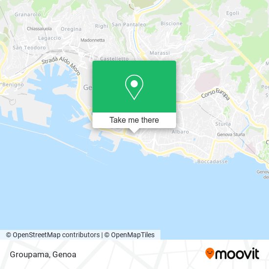 Groupama map