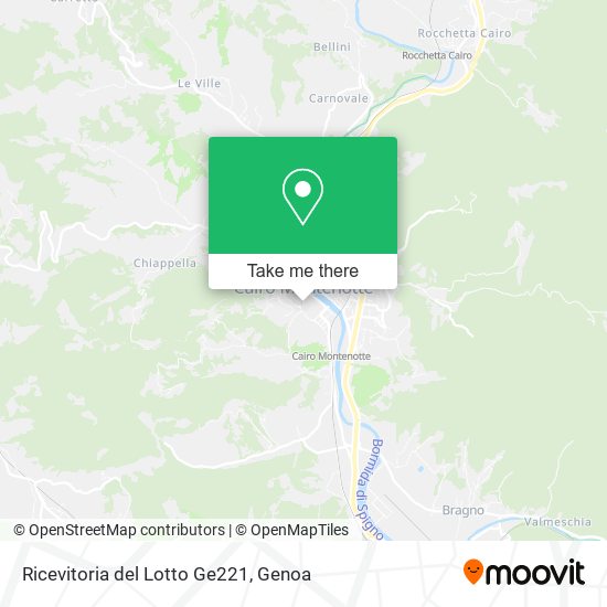 Ricevitoria del Lotto Ge221 map