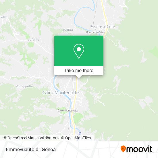 Emmevuauto di map