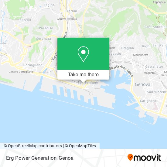 Erg Power Generation map