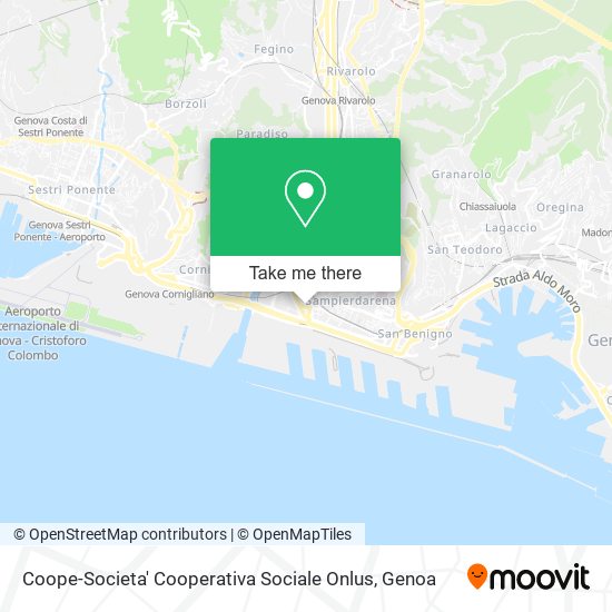 Coope-Societa' Cooperativa Sociale Onlus map