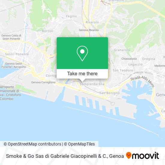 Smoke & Go Sas di Gabriele Giacopinelli & C. map