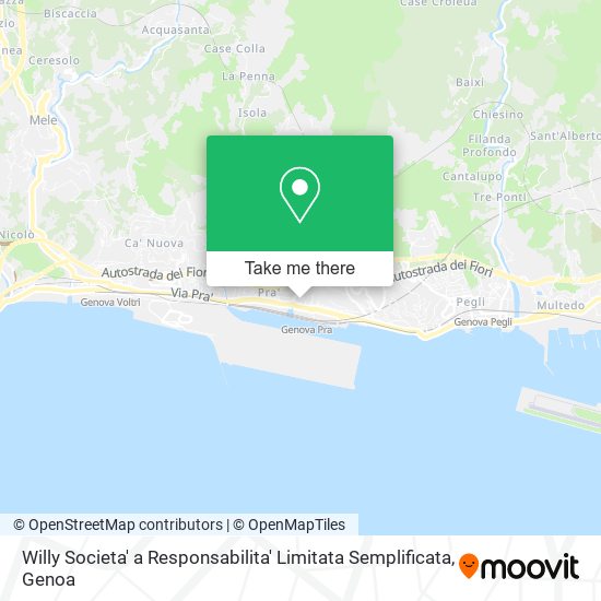 Willy Societa' a Responsabilita' Limitata Semplificata map