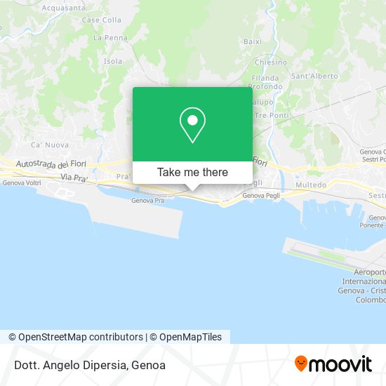 Dott. Angelo Dipersia map