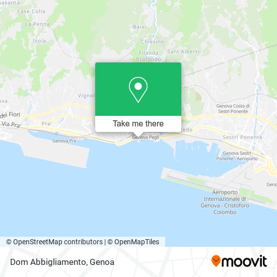 Dom Abbigliamento map