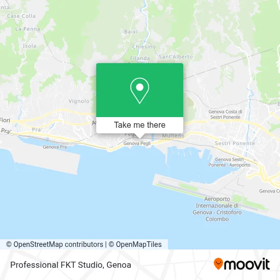 Professional FKT Studio map