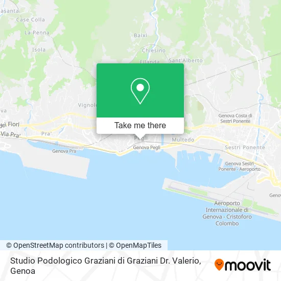 Studio Podologico Graziani di Graziani Dr. Valerio map