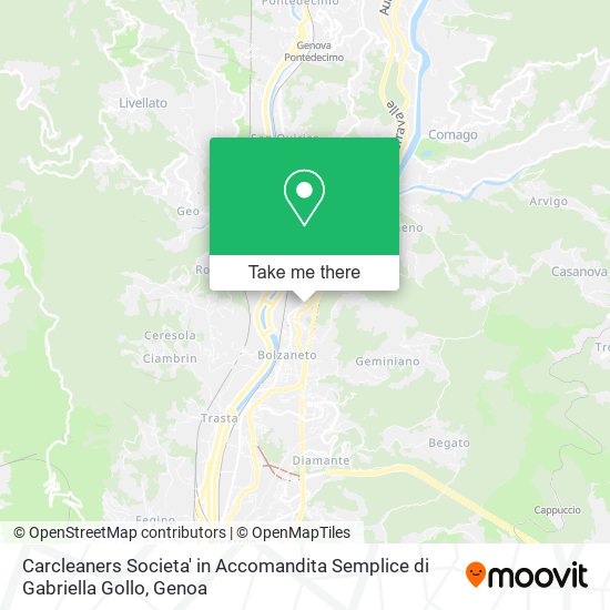 Carcleaners Societa' in Accomandita Semplice di Gabriella Gollo map