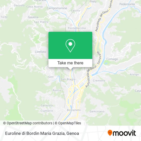 Euroline di Bordin Maria Grazia map