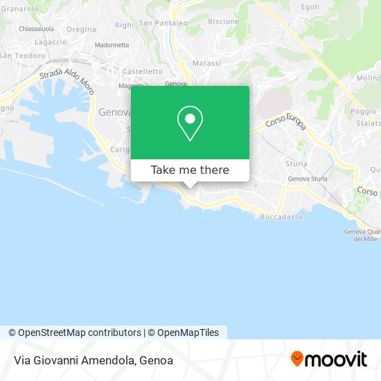 Via Giovanni Amendola map