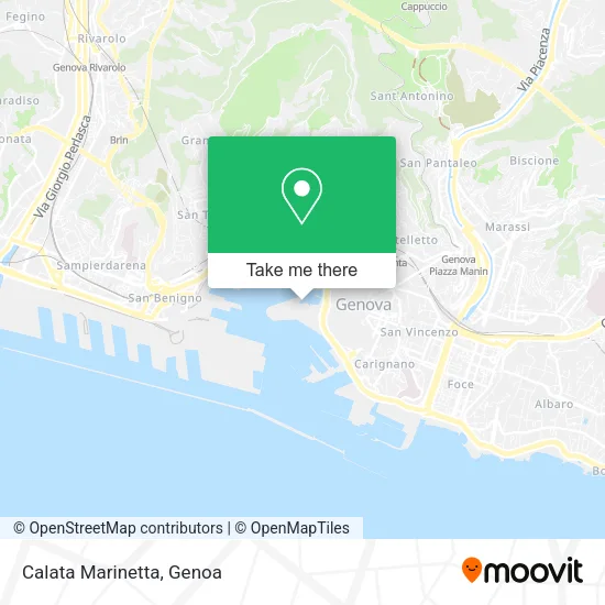 Calata Marinetta map