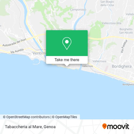 Tabaccheria al Mare map