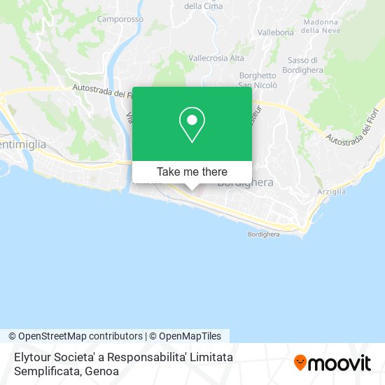 Elytour Societa' a Responsabilita' Limitata Semplificata map