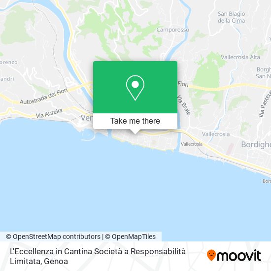 L'Eccellenza in Cantina Società a Responsabilità Limitata map