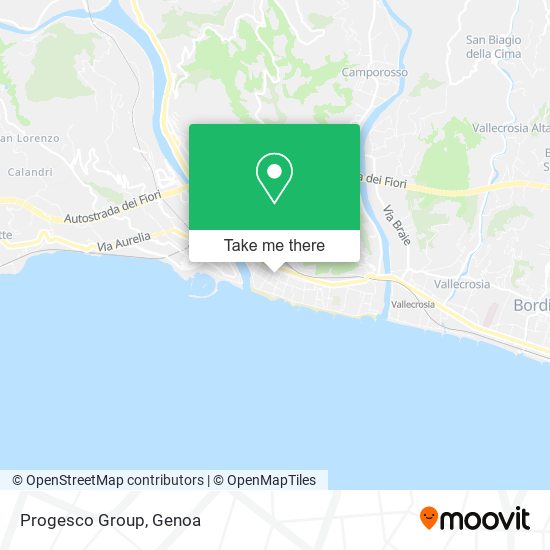 Progesco Group map
