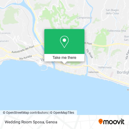 Wedding Room Sposa map