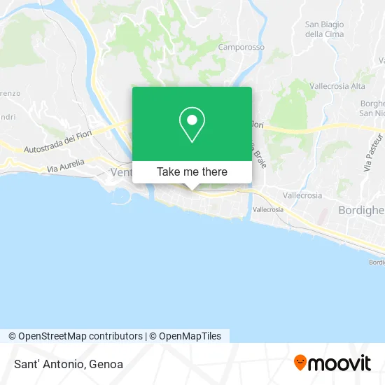 Sant' Antonio map