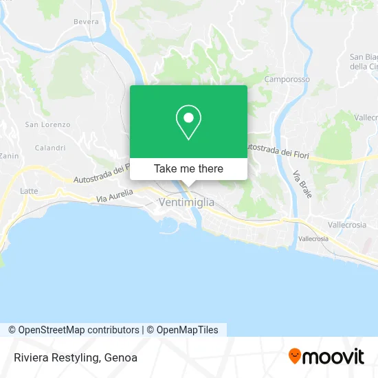Riviera Restyling map