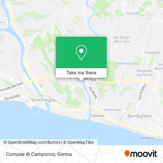 Comune di Camporoo map