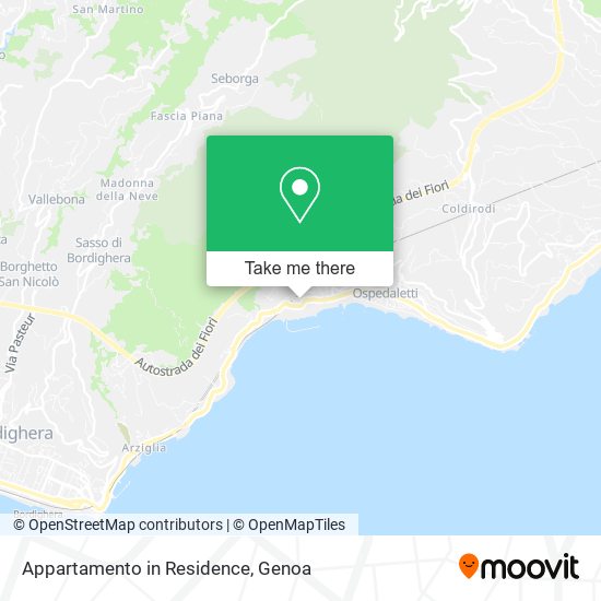 Appartamento in Residence map