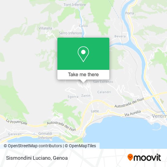 Sismondini Luciano map