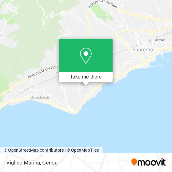 Viglino Marina map