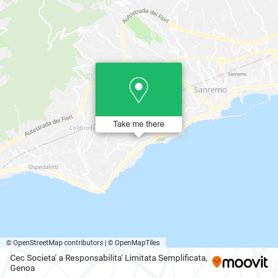 Cec Societa' a Responsabilita' Limitata Semplificata map