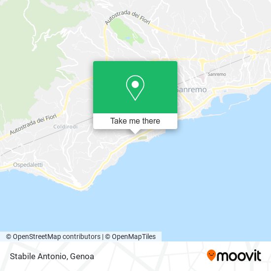Stabile Antonio map