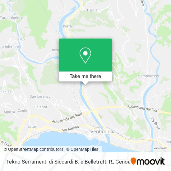 Tekno Serramenti di Siccardi B. e Belletrutti R. map