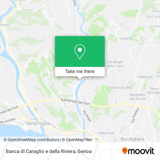 Banca di Caraglio e della Riviera map