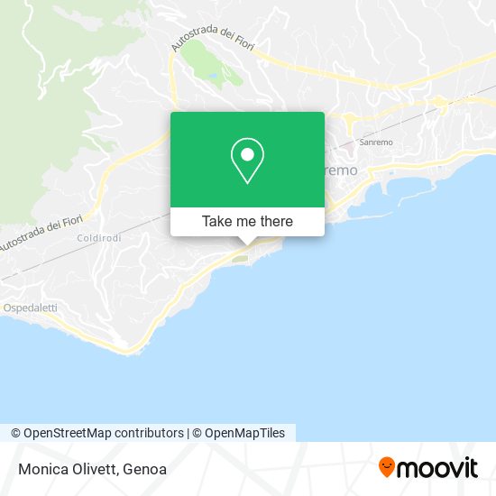 Monica Olivett map