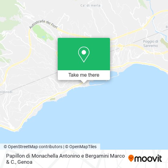 Papillon di Monachella Antonino e Bergamini Marco & C. map