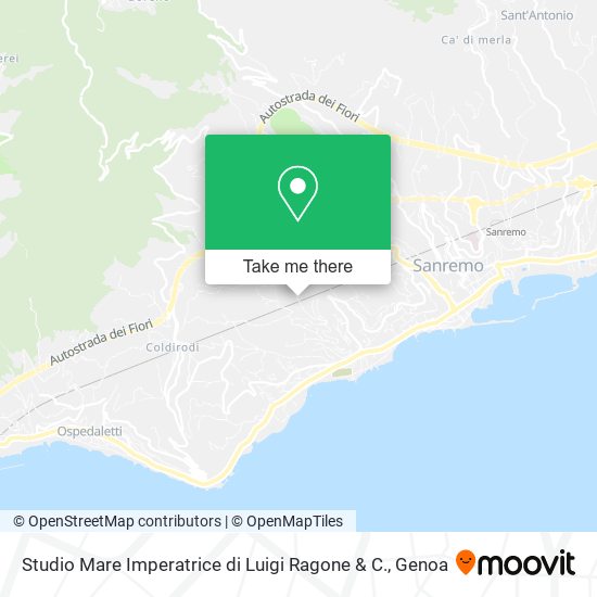 Studio Mare Imperatrice di Luigi Ragone & C. map