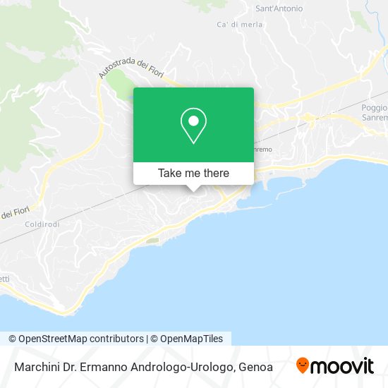 Marchini Dr. Ermanno Andrologo-Urologo map