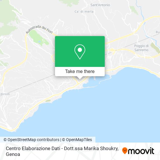 Centro Elaborazione Dati - Dott.ssa Marika Shoukry map