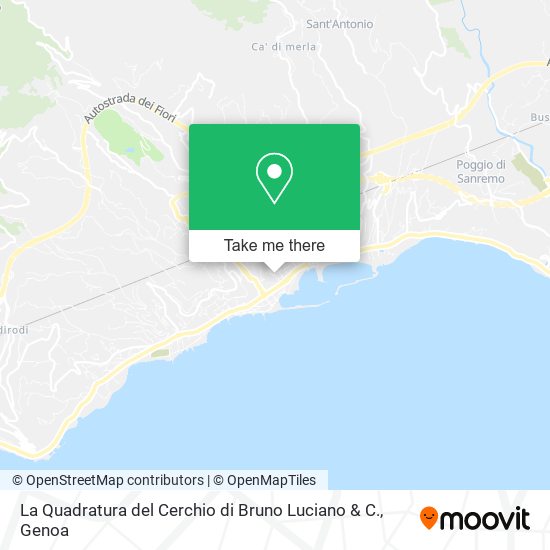 La Quadratura del Cerchio di Bruno Luciano & C. map