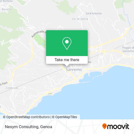 Nesym Consulting map