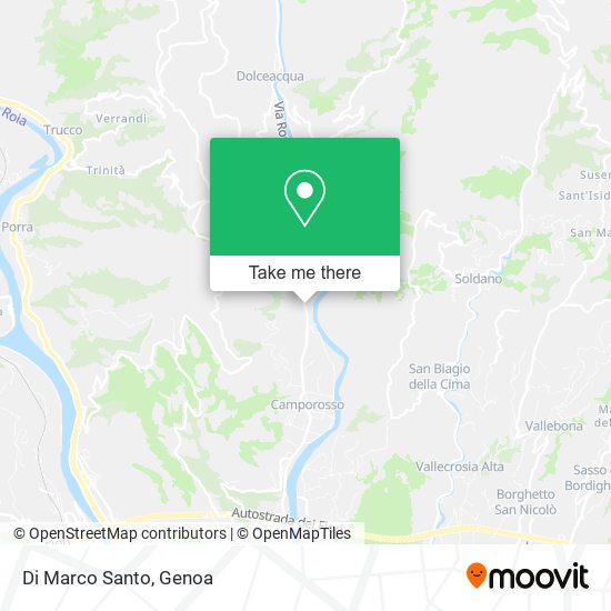 Di Marco Santo map