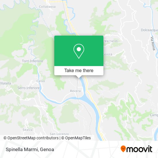 Spinella Marmi map