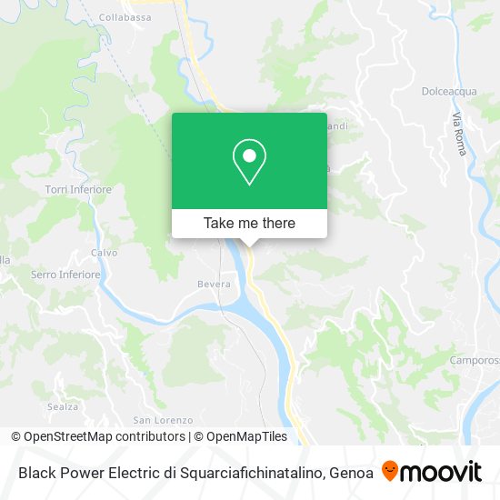 Black Power Electric di Squarciafichinatalino map