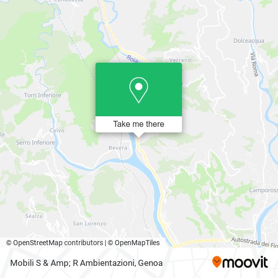 Mobili S & Amp; R Ambientazioni map