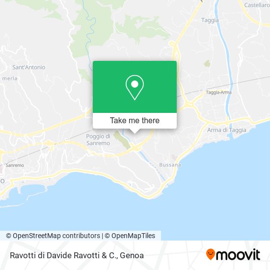 Ravotti di Davide Ravotti & C. map