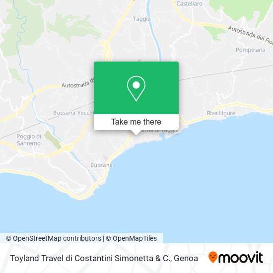 Toyland Travel di Costantini Simonetta & C. map