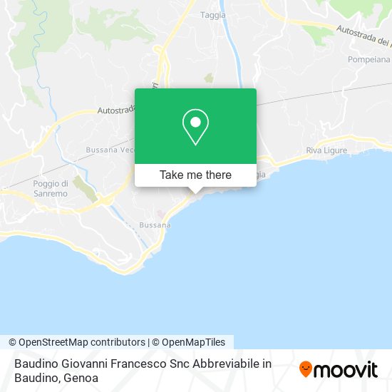 Baudino Giovanni Francesco Snc Abbreviabile in Baudino map
